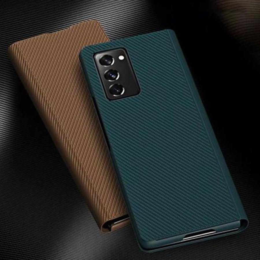 AIBEX Flip Cover for Samsung Galaxy Z Fold 5 Premium Leather Case - Aibex